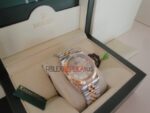 Rolex replica datejust acciaio oro argentèè roman orologio replica copia imitazione 4us251 - immagine 7
