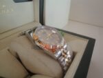 Rolex replica datejust acciaio oro argentèè roman orologio replica copia imitazione 4us251 - immagine 5