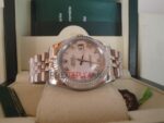 Rolex replica datejust acciaio madrepela roman jubilèè orologio replica copia imitazione 4us243