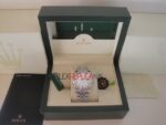 Rolex replica datejust acciaio jubilèè argentèè brillantini orologio replica copia imitazione 4us237 - immagine 7