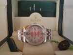 Rolex replica datejust acciaio jubilèè argentèè brillantini orologio replica copia imitazione 4us237