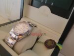 Rolex replica datejust acciaio madreperla brillantini oyster orologio replica copia imitazione 4us242 - immagine 10
