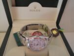 Rolex replica datejust acciaio madreperla brillantini oyster orologio replica copia imitazione 4us242 - immagine 12