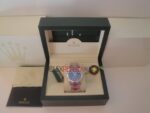 Rolex replica datejust acciaio oyster nero blue orologio replica copia imitazione 4us235 - immagine 10