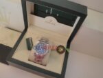 Rolex replica datejust acciaio oyster nero blue orologio replica copia imitazione 4us235 - immagine 9
