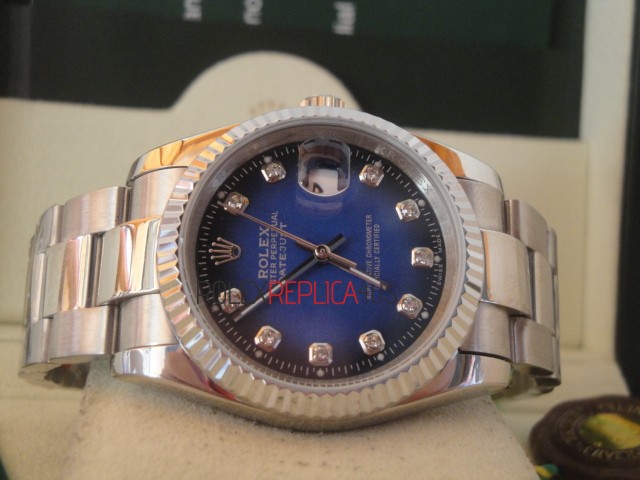 virtuemart_product_405rolex-replica-orologi-imitazione-rolex-replica-orologio Rolex replica datejust acciaio oyster nero blue orologio replica copia imitazione 4us235 - immagine 1
