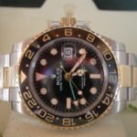Rolex replica GMT master II acciaio oro ceramichon new basilea black dial orologio replica copia imitazione 4us274