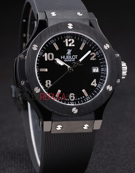 virtuemart_product_4095rolex-replica-orologi-copia-imitazione-rolex-omega Hublot replica automatic vendome black collection strip rubber orologio replica copia 4us301 - immagine 1