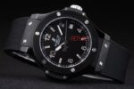 Hublot replica automatic vendome black collection strip rubber orologio replica copia 4us301 - immagine 5