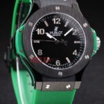 Hublot replica automatic vendome green collection strip rubber orologio replica copia 4us302
