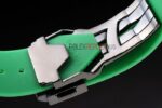 Hublot replica automatic vendome green collection strip rubber orologio replica copia 4us302 - immagine 8