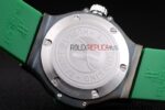 Hublot replica automatic vendome green collection strip rubber orologio replica copia 4us302 - immagine 6