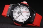 Hublot replica automatic vendome red collection strip rubber orologio replica copia 4us303 - immagine 5