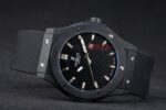 Hublot replica automatic vendome black collection strip rubber orologio replica copia 4us308 - immagine 5