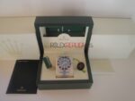 Rolex replica GMT master II rosso blu ceramichon new basilea oro bianco orologio replica copia imitazione 4us272 - immagine 15