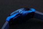 Hublot replica automatic vendome blue collection strip rubber orologio replica copia 4us309 - immagine 7