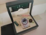 Rolex replica GMT master II rosso blu ceramichon new basilea oro bianco orologio replica copia imitazione 4us272 - immagine 14