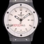 Hublot replica automatic vendome acciaio black collection strip rubber orologio replica copia 4us311