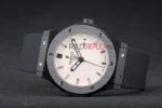 Hublot replica automatic vendome acciaio black collection strip rubber orologio replica copia 4us311 - immagine 5
