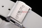 Hublot replica big bang chrono acciaio white dial strip rubber orologio replica copia 4us317 - immagine 9