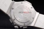 Hublot replica big bang chrono acciaio white dial strip rubber orologio replica copia 4us317 - immagine 8