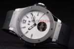 Hublot replica automatic vendome acciaio tourbillon white collection strip rubber orologio replica copia 4us321 - immagine 4