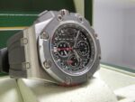 Audemars Piguet royal oak offshore replica michael schumacher titanium orologio copia imitazione crono 4us212 - immagine 11