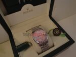 Rolex replica datejust acciaio rosèè flower jubilèè orologio replica copia imitazione 4us247