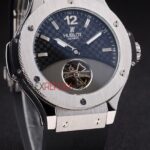 Hublot replica automatic vendome acciaio tourbillon black racing collection strip rubber orologio replica copia 4us322