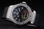 Hublot replica automatic vendome acciaio tourbillon black racing collection strip rubber orologio replica copia 4us322 - immagine 4