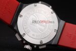 Hublot replica big bang chrono red strip rubber orologio replica copia 4us324 - immagine 8