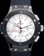 Hublot replica big bang chrono pro-hunter white strip rubber orologio replica copia 4us325