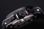 Hublot replica big bang chrono pro-hunter black dial strip rubber orologio replica copia 4us326 - immagine 7