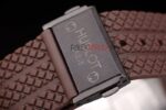 Hublot replica big bang chrono pro-hunter brown strip rubber orologio replica copia 4us327 - immagine 10