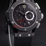 Hublot replica big bang chrono pro-hunter black strip rubber orologio replica copia 4us328