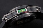 Hublot replica big bang chrono pro-hunter black strip rubber orologio replica copia 4us328 - immagine 7
