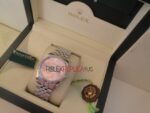 Rolex replica datejust acciaio rosèè flower jubilèè orologio replica copia imitazione 4us247 - immagine 3