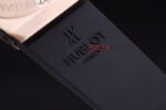 Hublot replica big bang chrono rose gold white dial manchester united limited edition orologio replica copia 4us337 - immagine 9