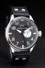 IWC replica 7days power reserve platinum strip leather imitazione replica orologi 4us341 - immagine 4
