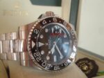 Rolex replica GMT master II nero ceramichon ref. 116710LN orologio replica copia imitazione 4us271 - immagine 6