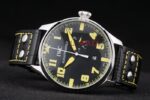 IWC replica 7days power reserve yellow platinum strip leather imitazione replica orologi 4us345 - immagine 6