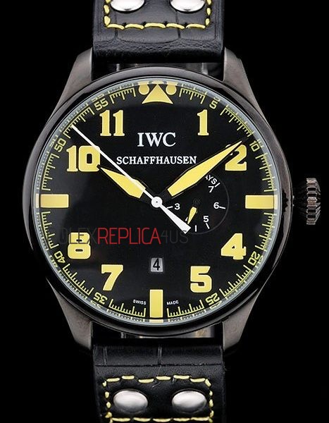 virtuemart_product_4510rolex-replica-orologi-copia-imitazione-rolex-omega IWC replica 7days power reserve yellow pro-hunter strip leather imitazione replica orologi 4us346 - immagine 1