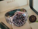 Rolex replica GMT master II nero ceramichon ref. 116710LN orologio replica copia imitazione 4us271 - immagine 5
