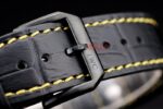 IWC replica 7days power reserve yellow pro-hunter strip leather imitazione replica orologi 4us349 - immagine 10