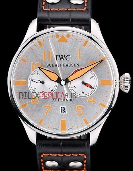 virtuemart_product_4564rolex-replica-orologi-copia-imitazione-rolex-omega IWC replica 7days power reserve argentèè platinum strip leather imitazione replica orologi 4us351 - immagine 1