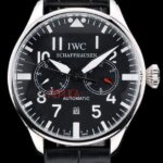 IWC replica 7days power reserve white platinum strip leather imitazione replica orologi 4us353