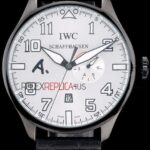 IWC replica 7days power reserve pro-hunter argentèè strip leather imitazione replica orologi 4us354