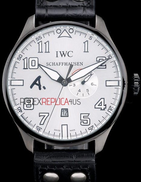 virtuemart_product_4591rolex-replica-orologi-copia-imitazione-rolex-omega IWC replica 7days power reserve pro-hunter argentèè strip leather imitazione replica orologi 4us354 - immagine 1