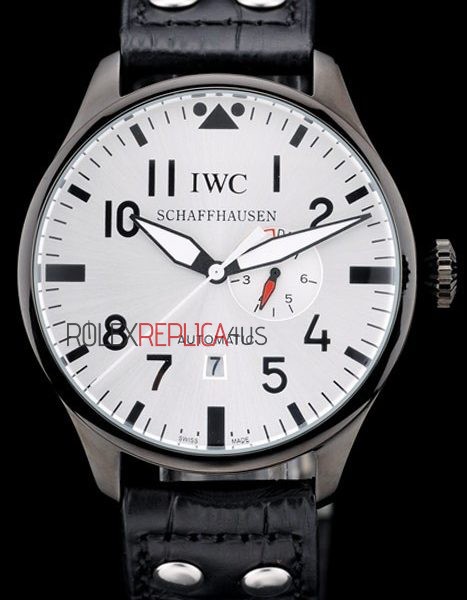 virtuemart_product_4609rolex-replica-orologi-copia-imitazione-rolex-omega IWC replica 7days power reserve pro-hunter argentèè strip leather imitazione replica orologi 4us356 - immagine 1