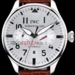 IWC replica 7days power reserve argentèè platinum strip leather imitazione replica orologi 4us359